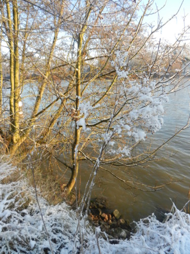 La Seine en hiver, collection Evry en hiver 5