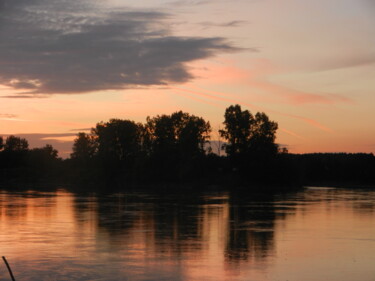 Coucher de soleil sur la Loire