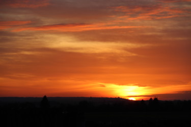 Coucher de soleil sur la Baie de Somme