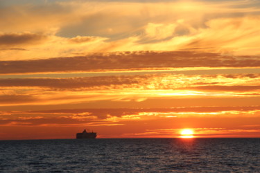 Coucher de soleil sur la Mer Baltique