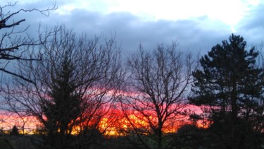 Ciel flamboyant en Quercy